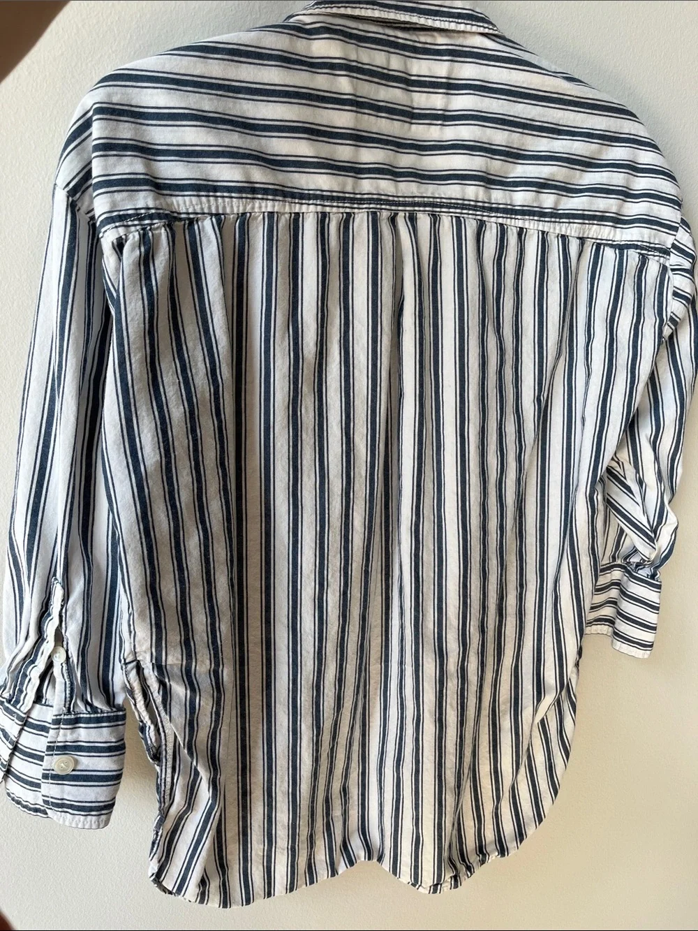 Maeve Bennett Buttondown - Blue Stripe
